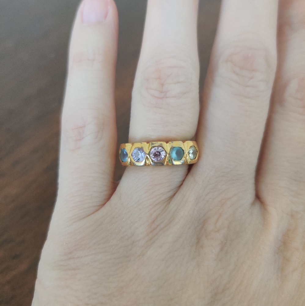Gemstone Costume Jewelry Ring